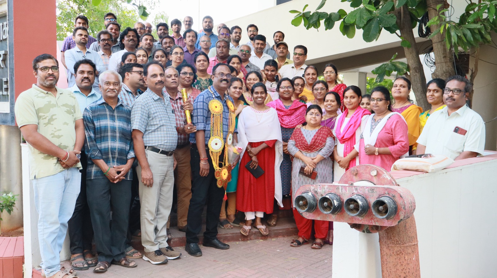 Retirement function of Shri V Sathishkumar